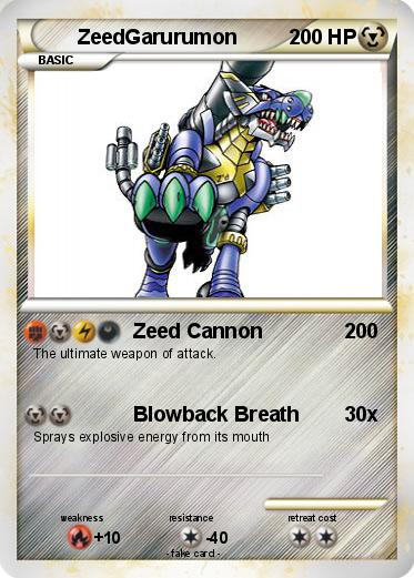 Pokemon ZeedGarurumon