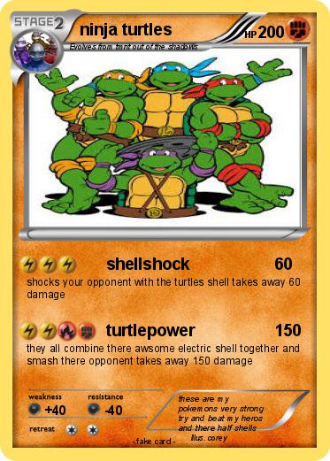 Pokemon ninja turtles