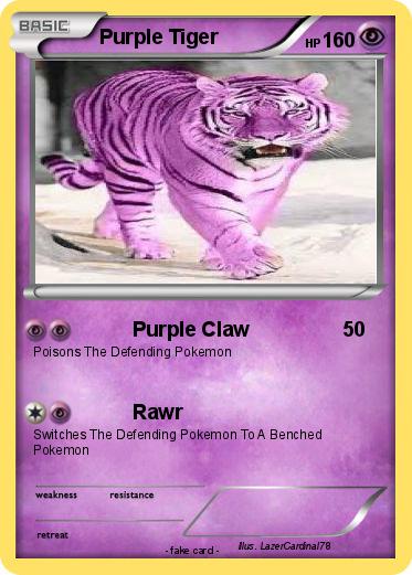 Pokemon Purple Tiger