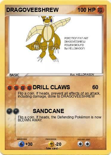 Pokemon DRAGOVEESHREW