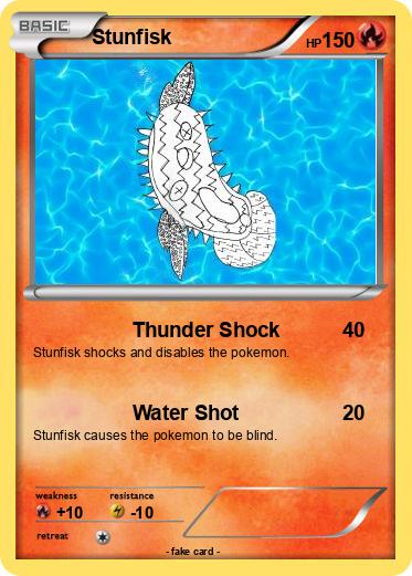 Pokemon Stunfisk