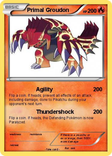Pokemon Primal Groudon