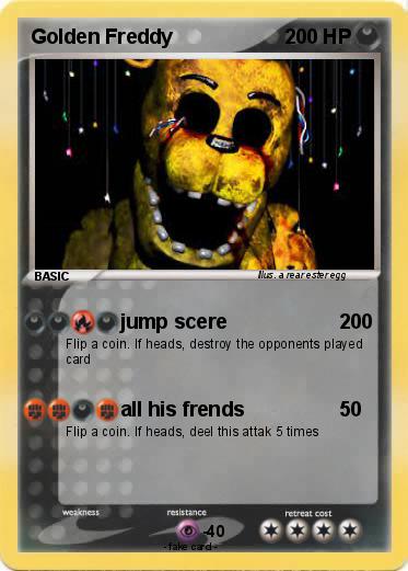 Pokemon Golden Freddy