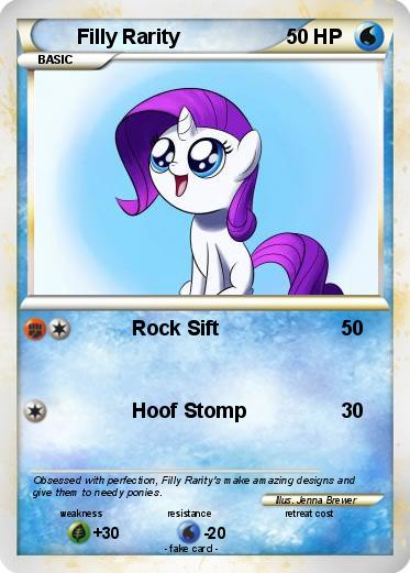 Pokemon Filly Rarity