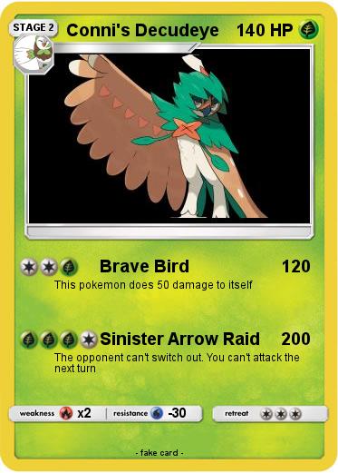 Pokemon Conni's Decudeye