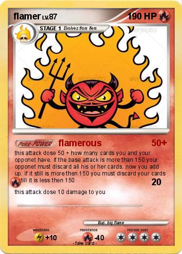 Pokemon flamer