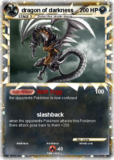 Pokemon dragon of darkness