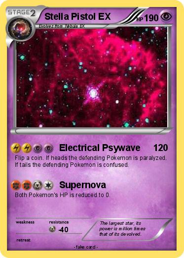 Pokemon Stella Pistol EX