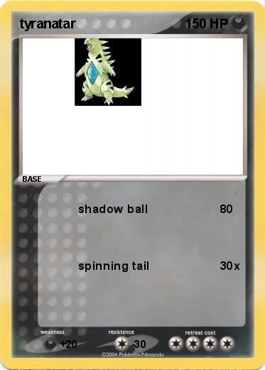 Pokemon tyranatar