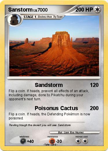 Pokemon Sanstorm