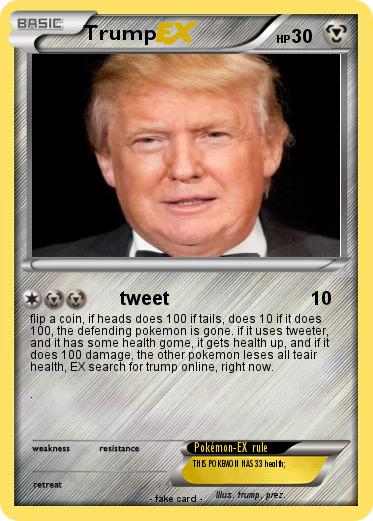 Pokemon Trump