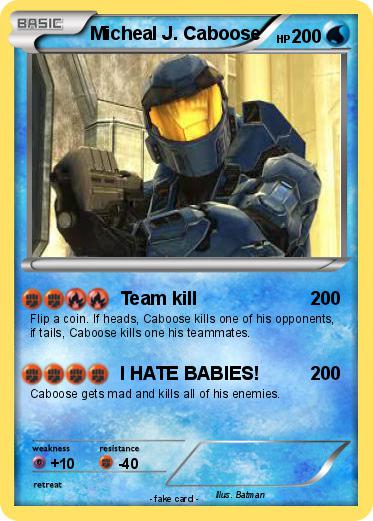 Pokemon Micheal J. Caboose