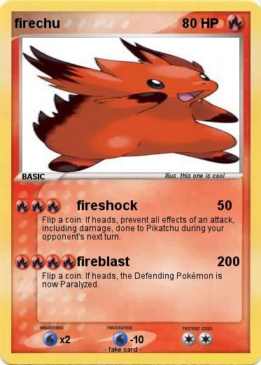 Pokemon firechu