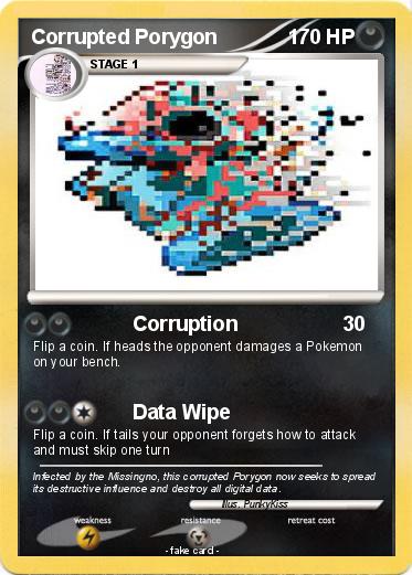 Pokemon Corrupted Porygon