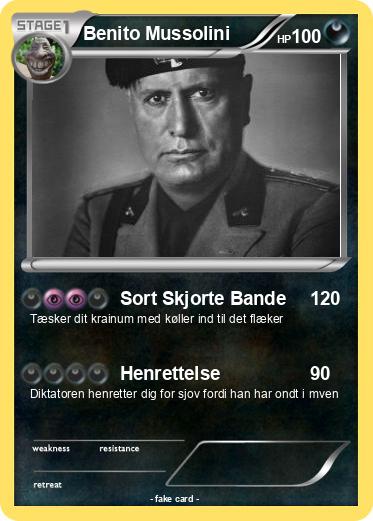 Pokemon Benito Mussolini