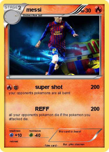Pokemon messi