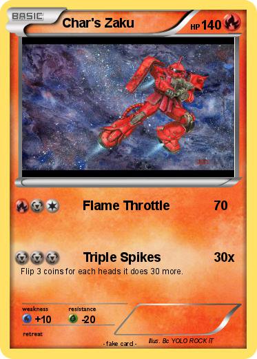 Pokemon Char's Zaku
