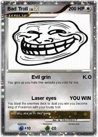 Pokemon Bad Troll