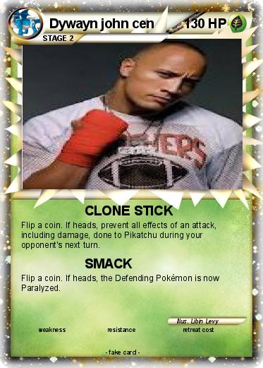 Pokemon Dywayn john cen