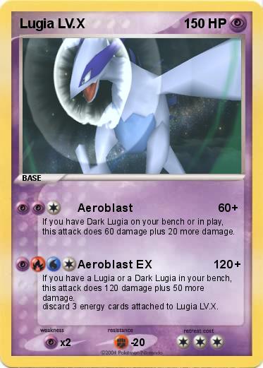 Pokemon Lugia LV.X