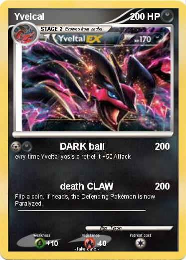 Pokemon Yvelcal