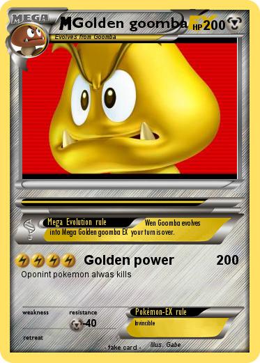 Pokemon Golden goomba