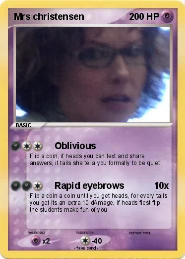 Pokemon Mrs christensen
