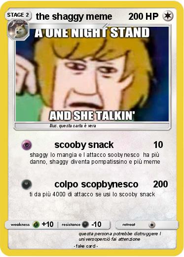Pokemon the shaggy meme