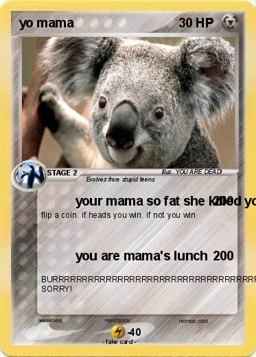 Pokemon yo mama