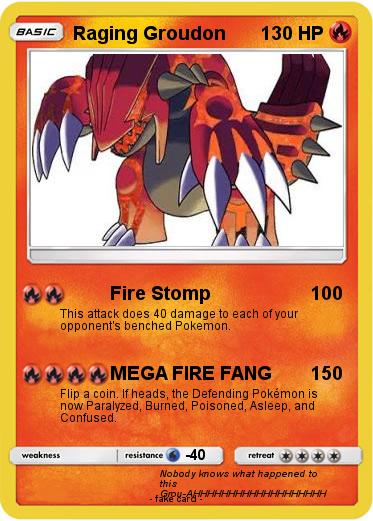 Pokemon Raging Groudon
