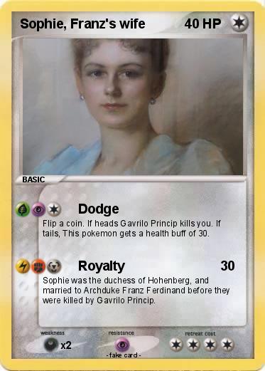 Pokemon Sophie, Franz's wife