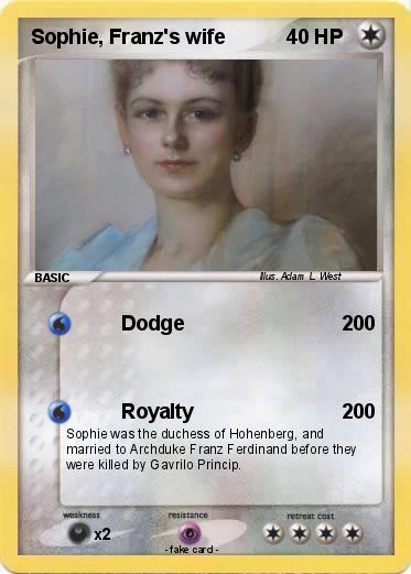 Pokemon Sophie, Franz's wife