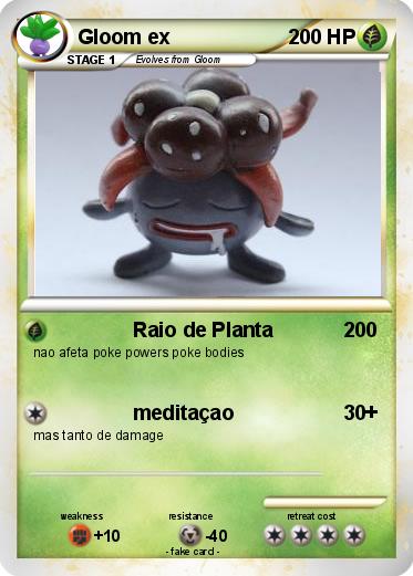 Pokemon Gloom ex
