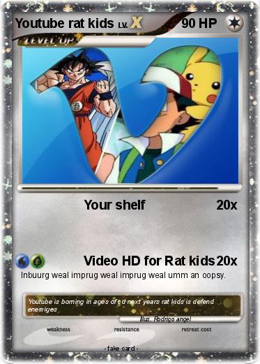 Pokemon Youtube rat kids