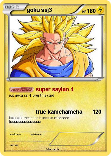 Pokemon goku ssj3