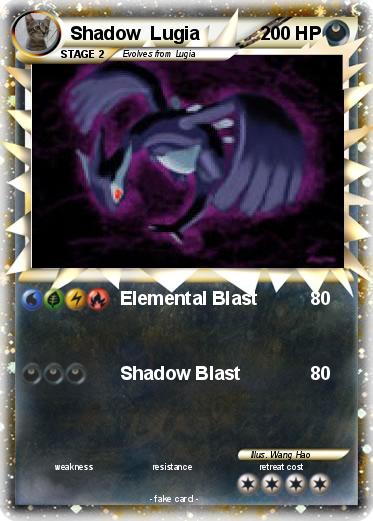Pokemon Shadow  Lugia