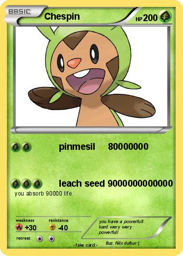 Pokemon Chespin