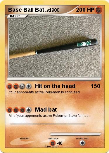 Pokemon Base Ball Bat