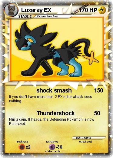 Pokemon Luxaray EX