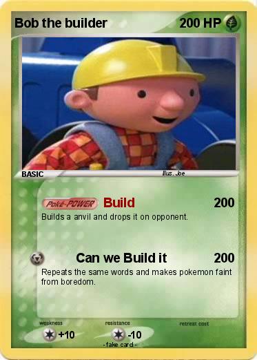 Pokemon Bob the builder