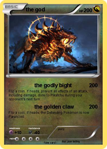 Pokemon the god