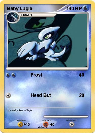 Pokemon Baby Lugia