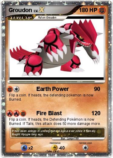 Pokemon Groudon