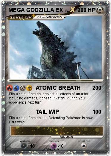 Pokemon MEGA GODZILLA EX