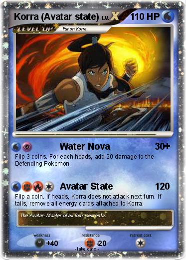 Pokemon Korra (Avatar state)