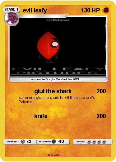 Pokemon evil leafy
