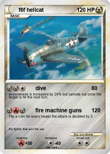 Pokemon f6f hellcat