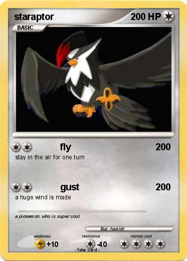 Pokemon staraptor