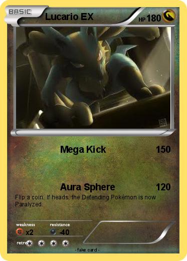 Pokemon Lucario EX
