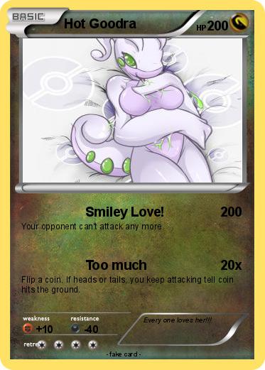 Pokemon Hot Goodra